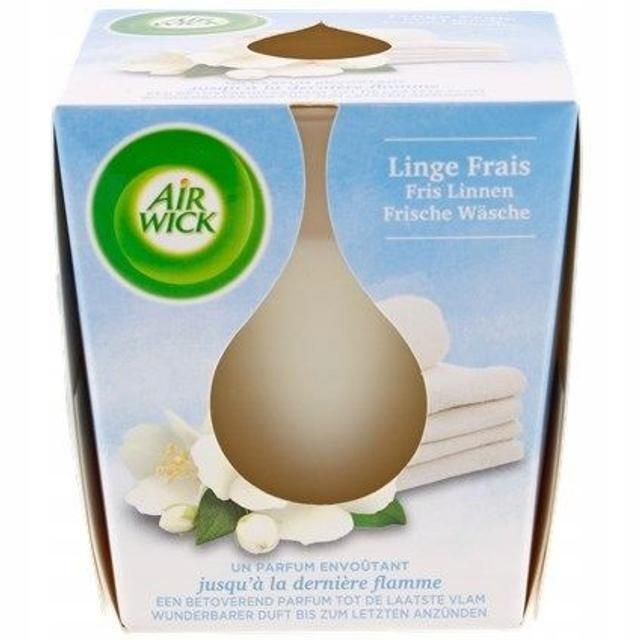 Air Wick Geurkaars - Essential Oils Fris Linnen 105gr