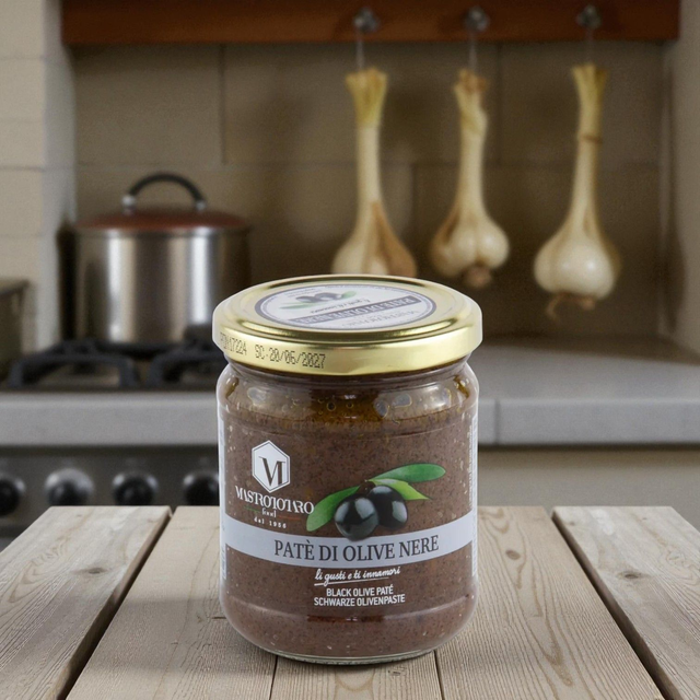 Paté di olive nere - Mastrototaro Food - 180gr