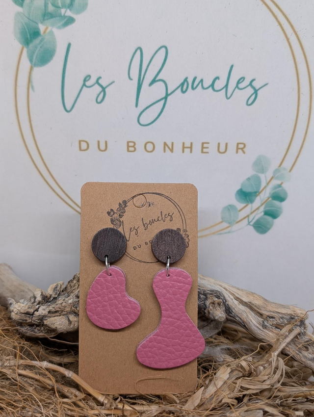 Boucles d&#039;oreilles Les jumelles ju010