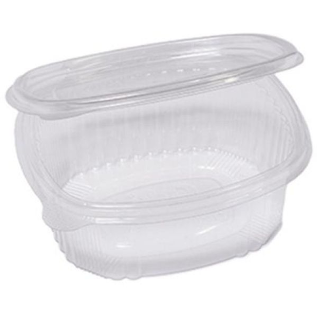Contenitori ovali trasparenti con coperchio 150 cc