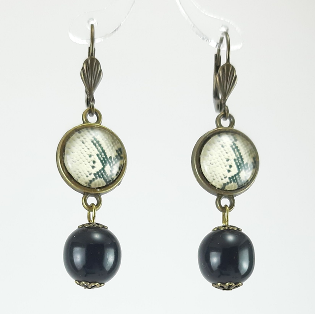 Gabrielle-Python beige