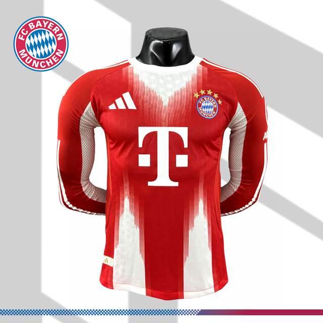 Bayern 25/26 long sleeve players version (Players version recommended 1 size larger than usual)