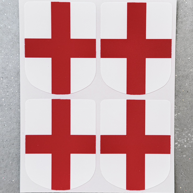 St George’s Cross Stickers (set of 4)