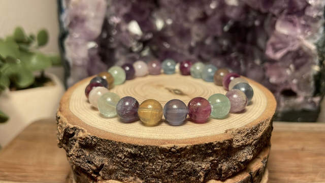 Bracelet FLUORITE 8 mm