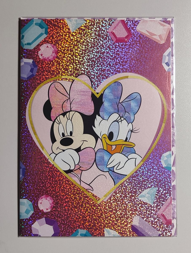 Minnie & Daisy Grußkarte A4 mit Kuvert 