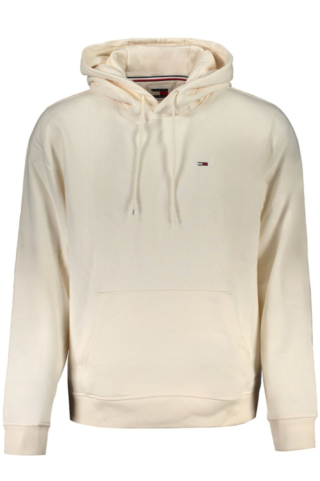 TOMMY HILFIGER FELPA SENZA ZIP UOMO BIANCO