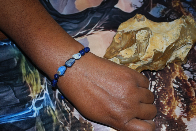 Bracelet lapis-lazuli