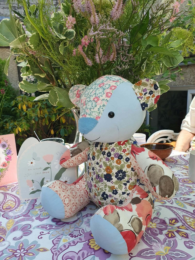Memory Bear from Clothing – Keepsake Teddy Bear