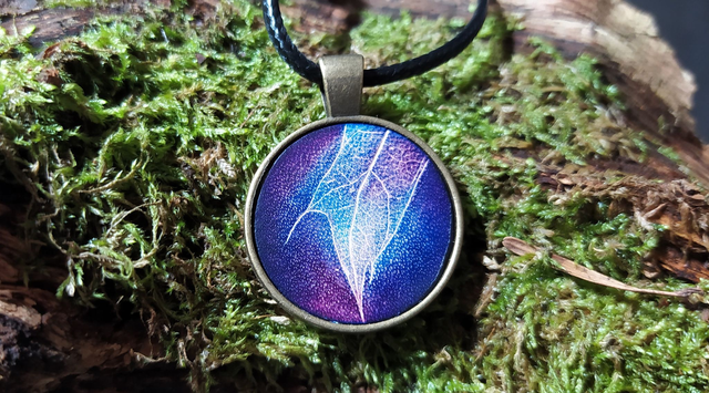 Colliers Empreintes Végétales