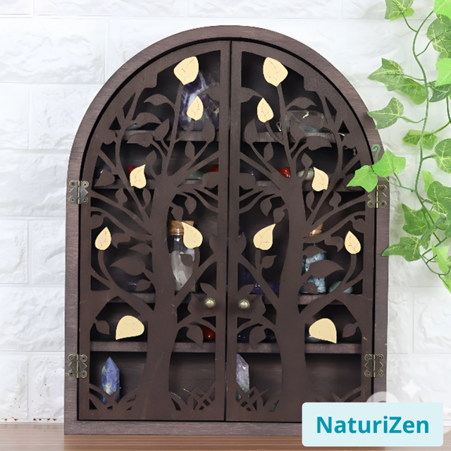 Arboris Sacré – Présentoir à Portes et Énergies Ancrées