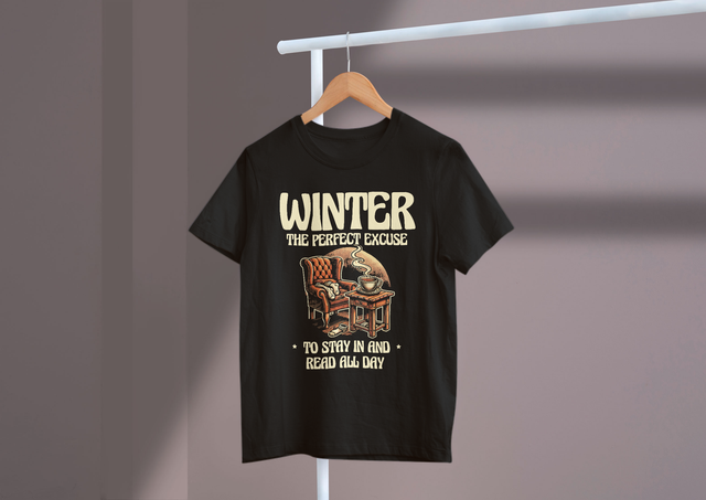 Winter The Perfect Excuse To Stay In Read All Day Funny. Winter ist perfekte Ausrede, um den ganzen Tag zu Hause zu bleiben lustige Bücher zu lesen