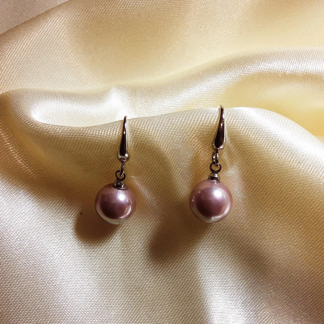 Boucles d'oreilles plaquées rhodium