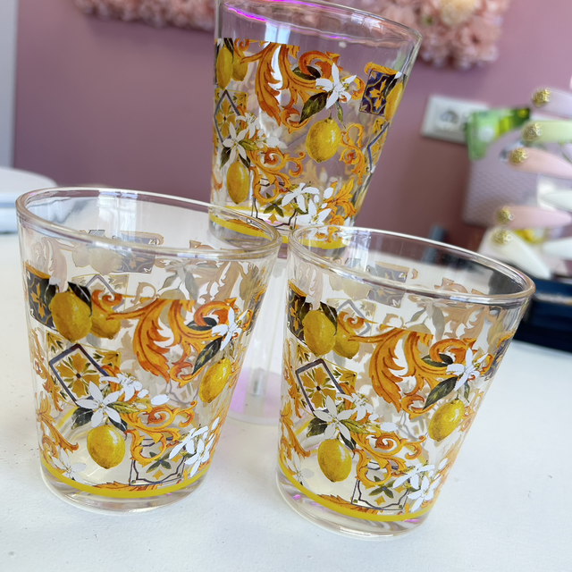 Set 6 bicchieri estate