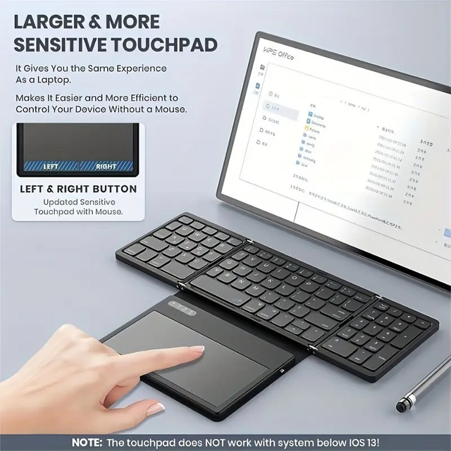 Foldable Wireless Keyboard