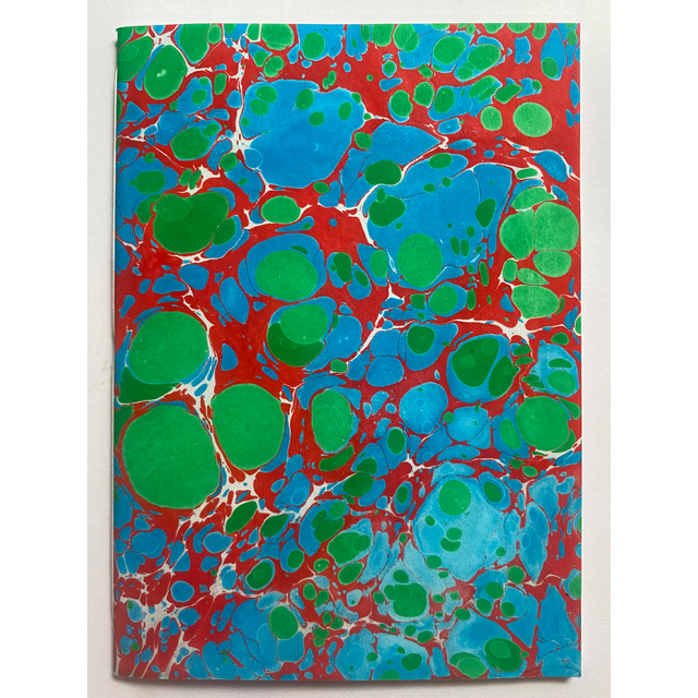 Softbound Notebook, Blue And Green Stone