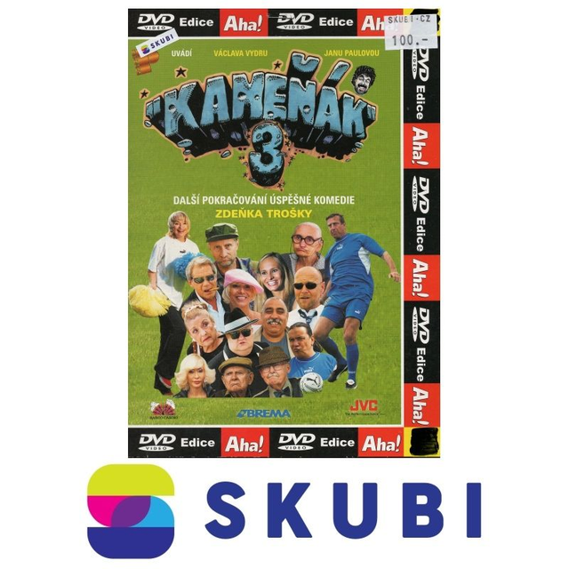 DVD Kameňák 3 - další pokračování úspěšné komedie Zdeňka Trošky - česky