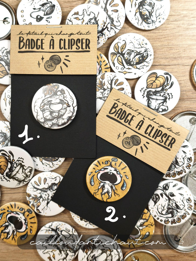 Badges mandragores X6