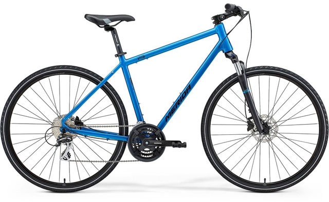 Merida Crossway 20d Hybrid Bike - Blue