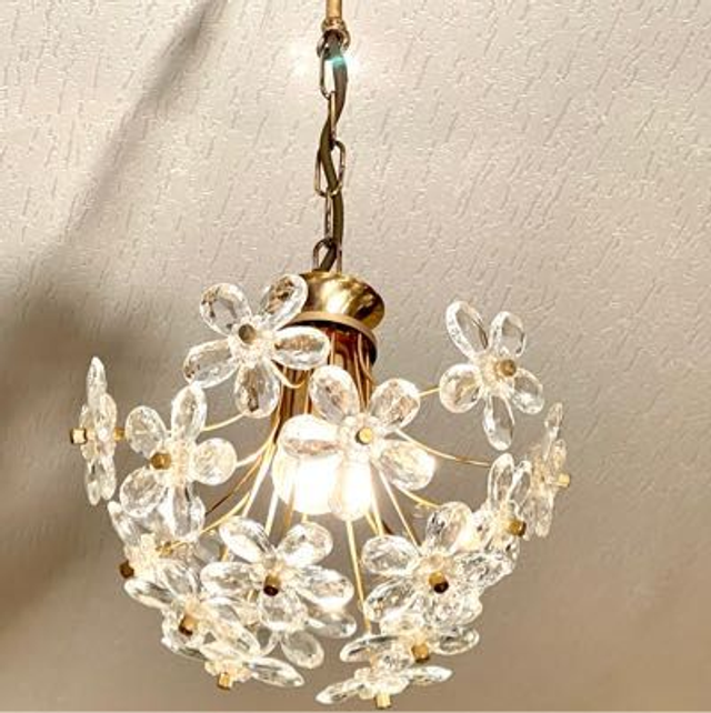 Kronleuchter  Glasblumen von Palwa