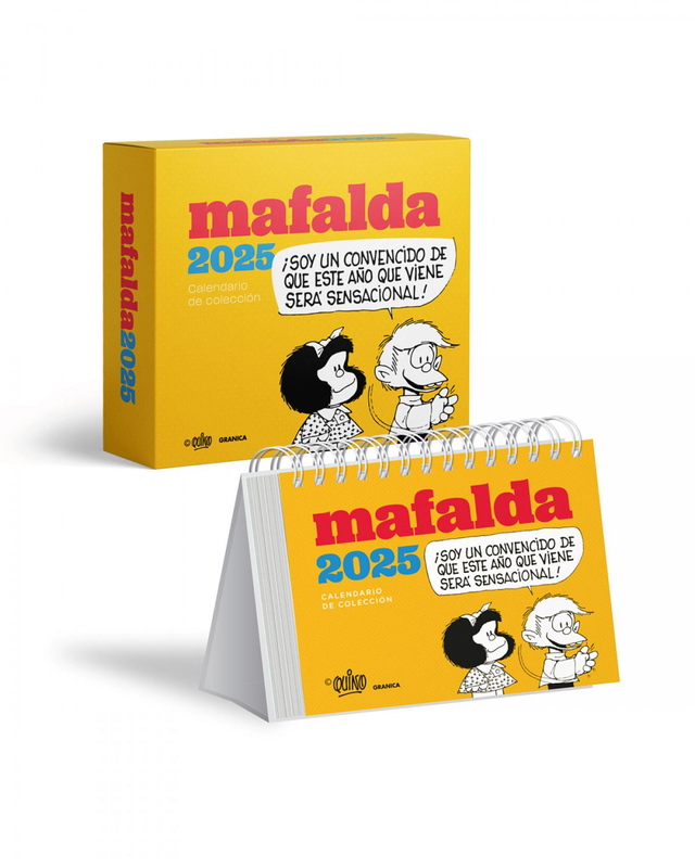   Calendario 2025 Mafalda. Calendario de Colección