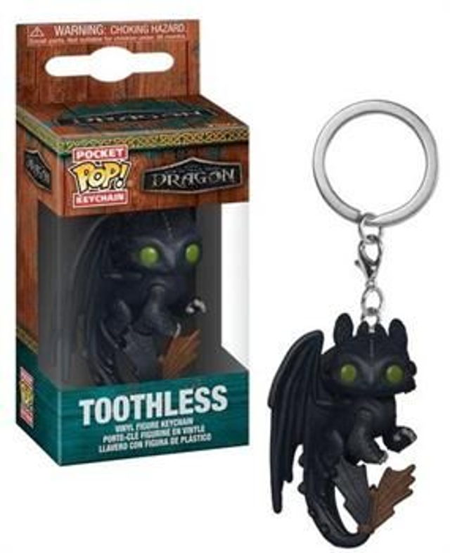 How To Train Your Dragon: Toothless Pop! Keychain 