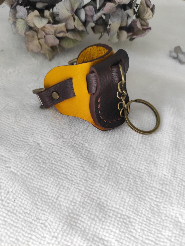 Porte clés selle de cheval 