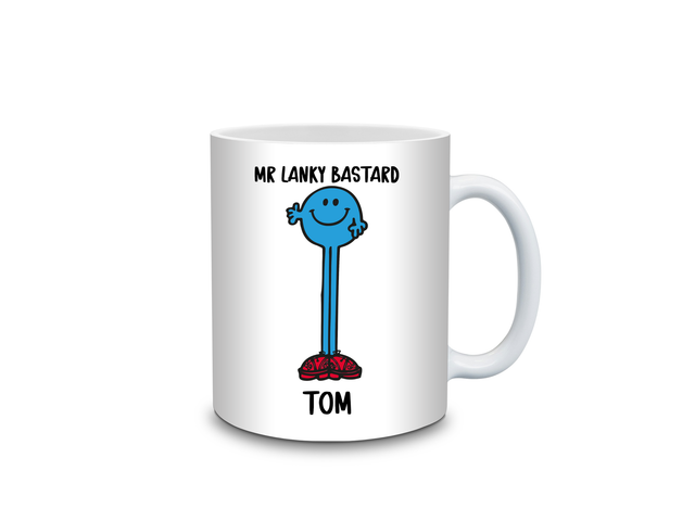 Personalised funny Lanky Mug