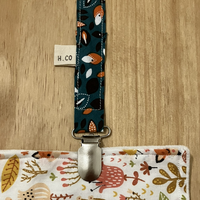 Attache doudou nature