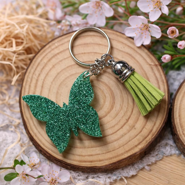 Porte clés papillon PP008