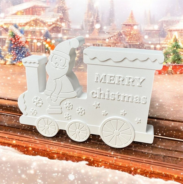 Weihnachtsschlitten mit Santa