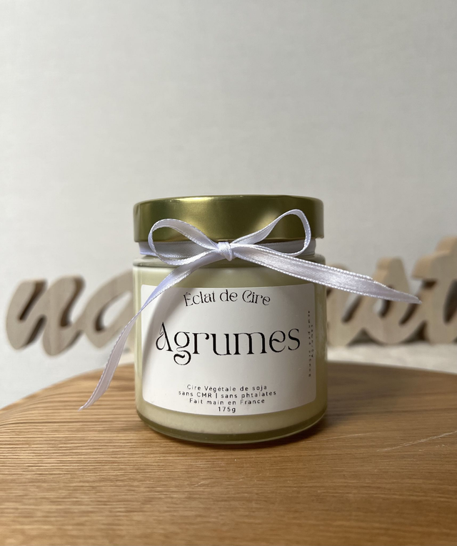 Agrumes - Bougie parfumée artisanale