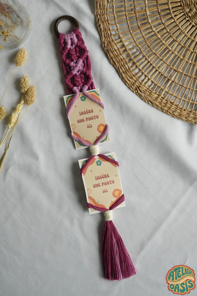 Porte-Polaroïd mural - double