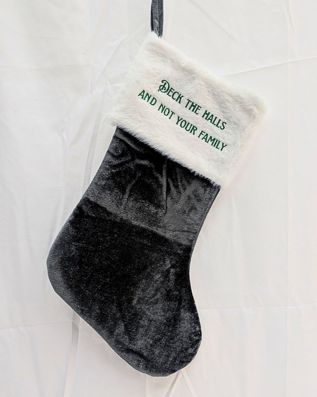 Deck The Halls...Christmas Stocking
