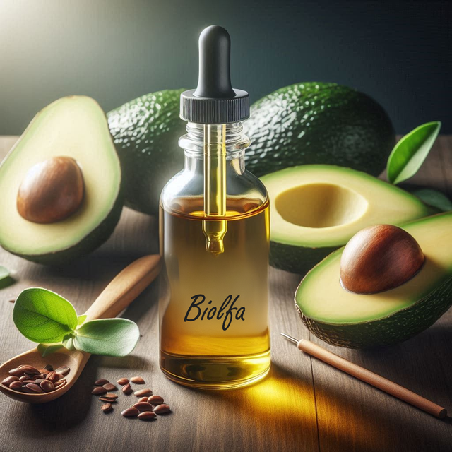 Huile végétale d'Avocat - Flacon en verre à pipette de 10mL