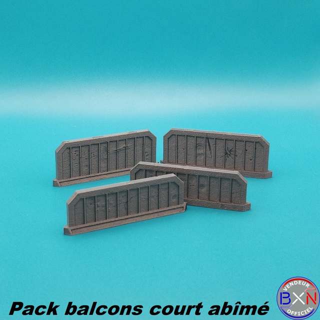VGT - Pack balcons court - Abîmé