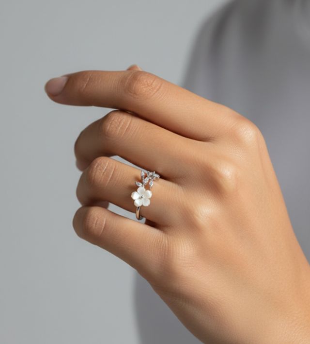 Anello Bloom Crystal