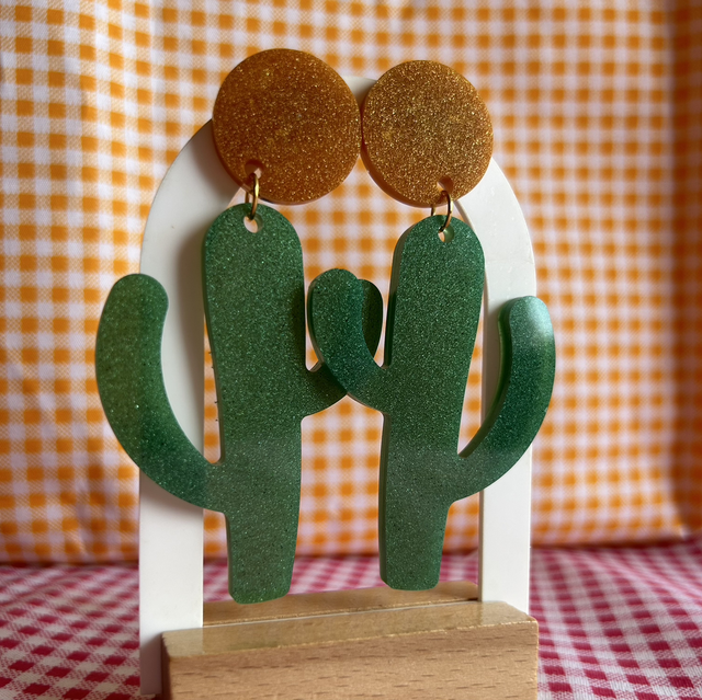Pendientes Cactus 