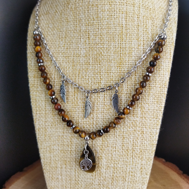 Collier Oeil de tigre