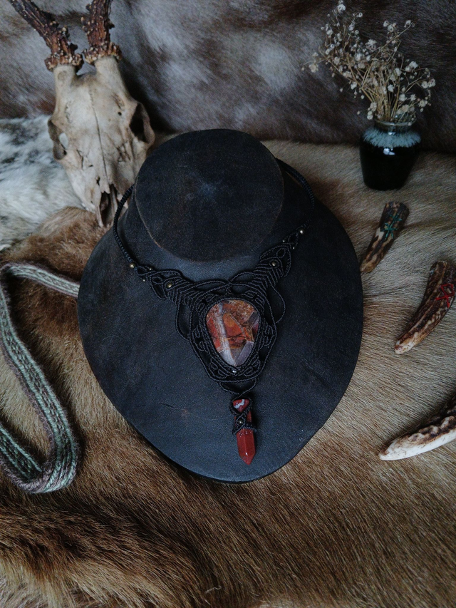 Puissance Guerrière – Auralite & Agate Indienne