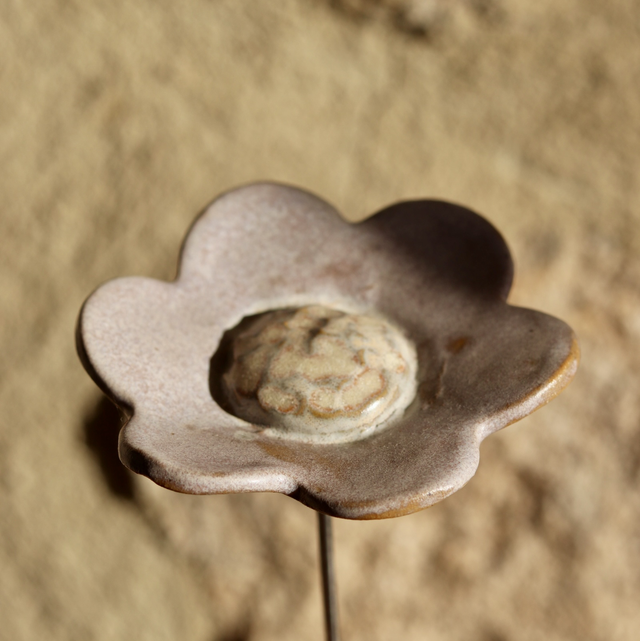 Fleur en céramique 