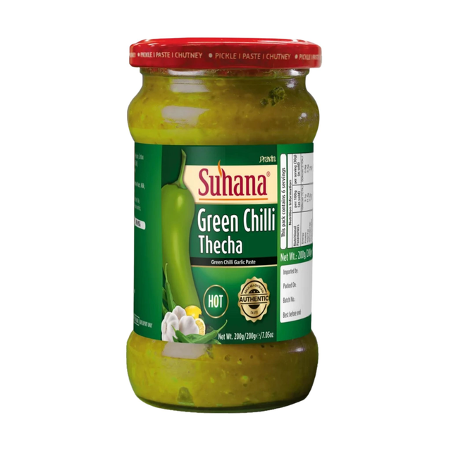 Pravin/Suhana Green Chilli Thecha- 200gm