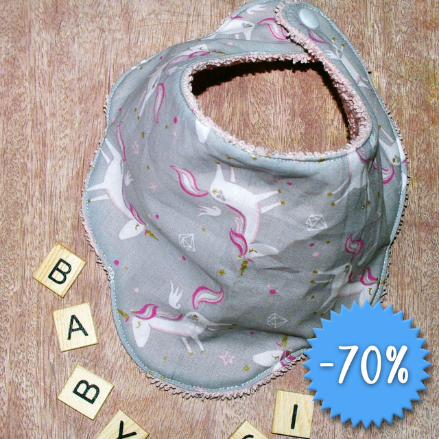 NĀO – Bavoirs bandana nuage (0–6 mois)