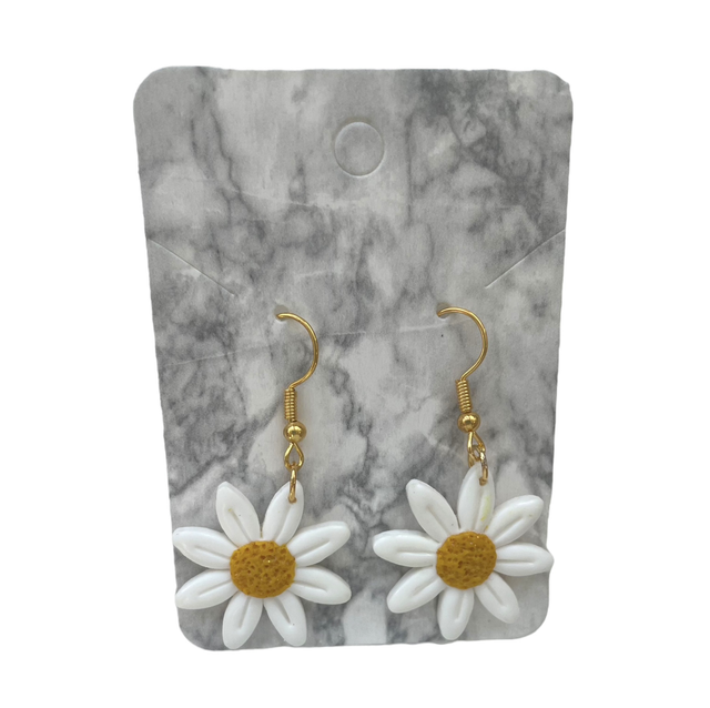 Daisy earrings medium