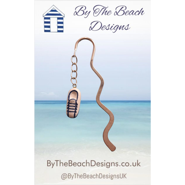 Blue &amp; White Trainer Bookmark