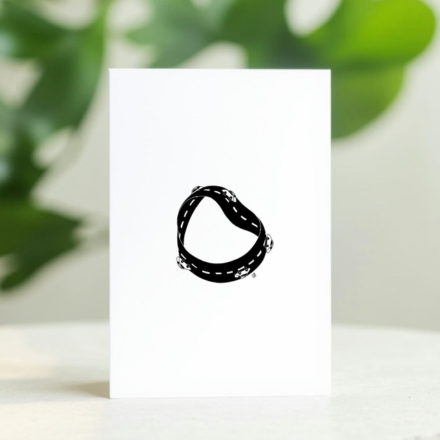 "Route" Carte postale- 2024