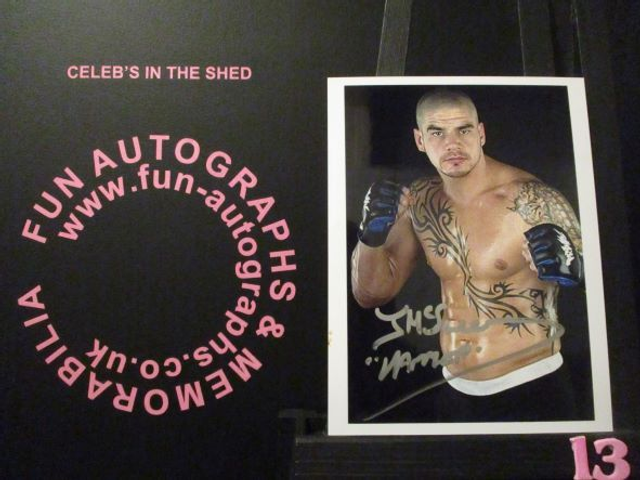 James 'The Hammer' McSweeney Authentic Autographed 6x4.5 Photograph (G13)(SEE PIC)