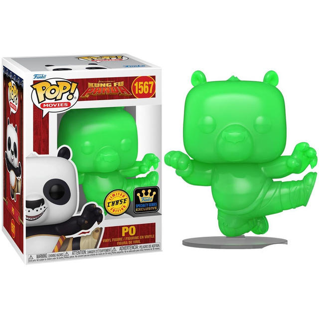 Kung Fu Panda: Po Chase Variant Pop! #1567