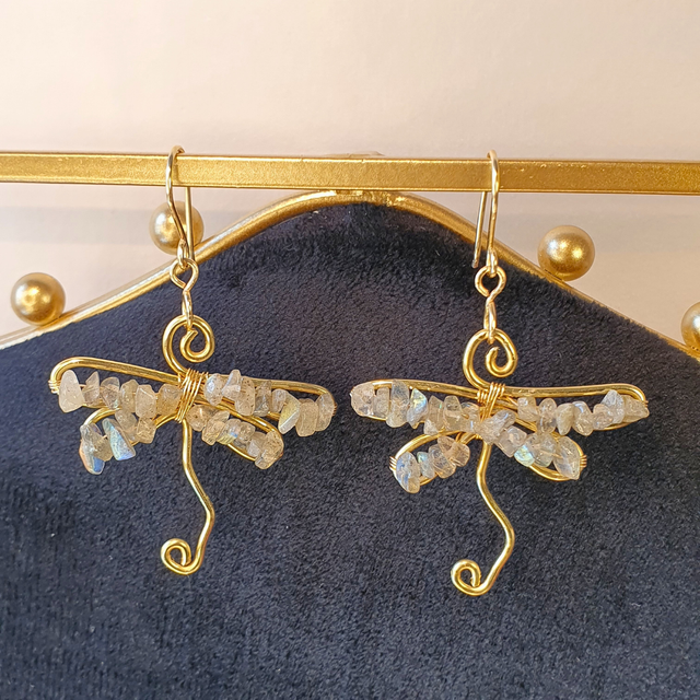 Boucles d&#039;oreilles Libellules 