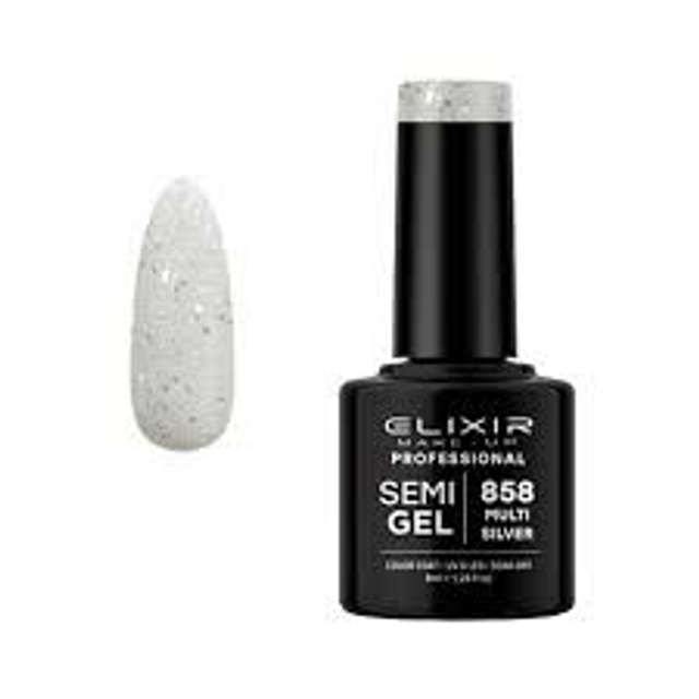 Elixir semigel 858 MULTI SILVER 8ml