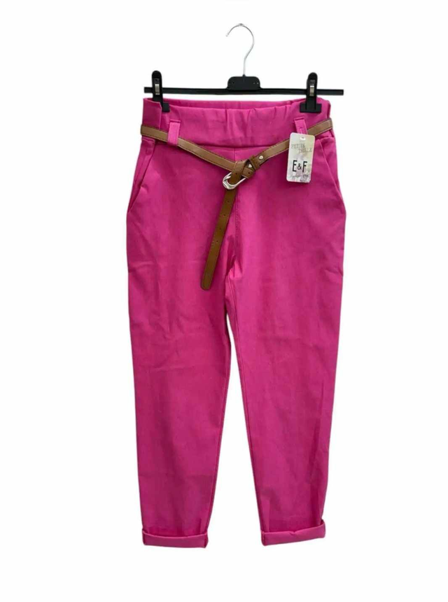 Pantalon stretch FUSCHIA 